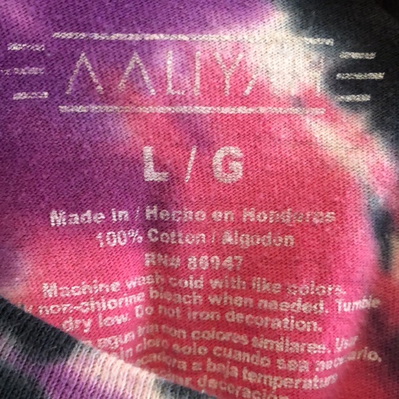 Aaliyah tie dye long sleeve (large) - Picture 3 of 7